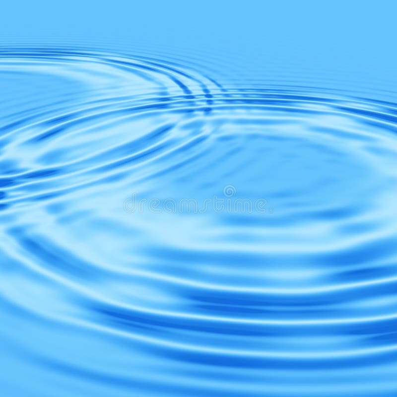 Rippling water