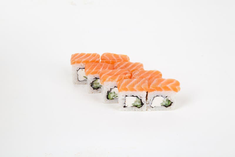 Ris för fisk för restaurang för mat för sushirullar japanska royaltyfri bild Ris för fisk för restaurang för mat för sushirullar japanska royaltyfri bild