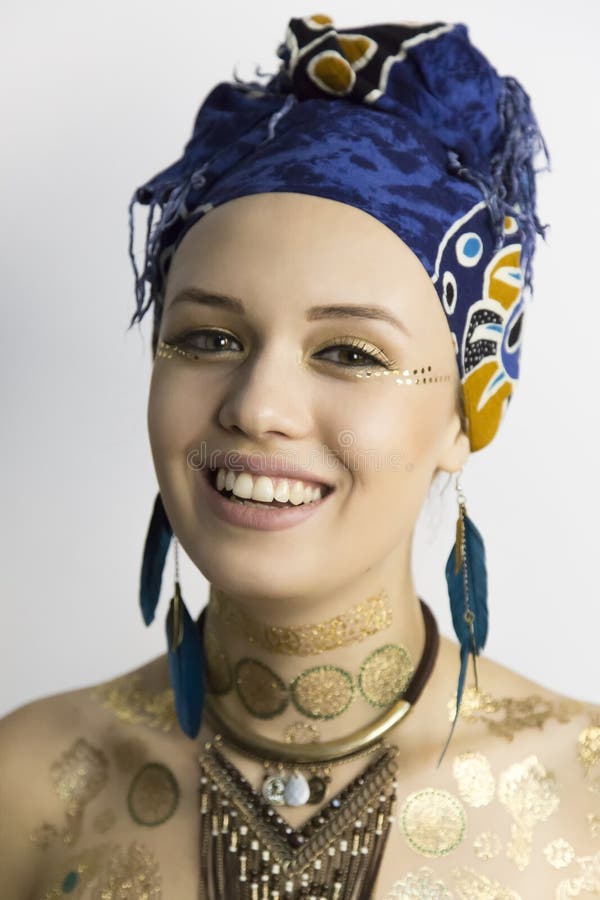 Risas de la muchacha, sonrisas imágenes de archivo libres de regalías