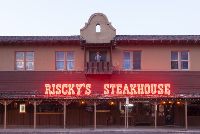 Riscky's Steakhouse In Fort Worth. Texas, USA Editorial Stock Image