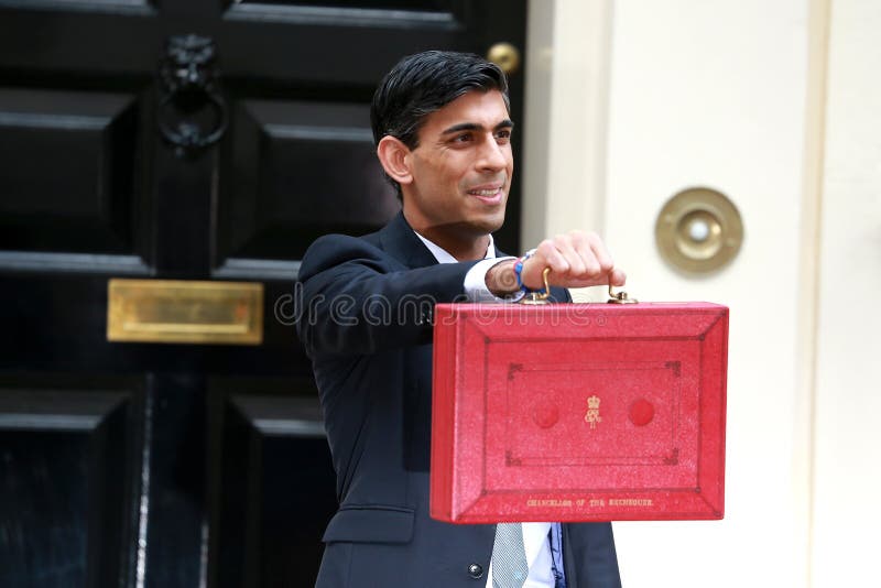 Rishi Sunak outside No. 11 Downing street in London, UK.