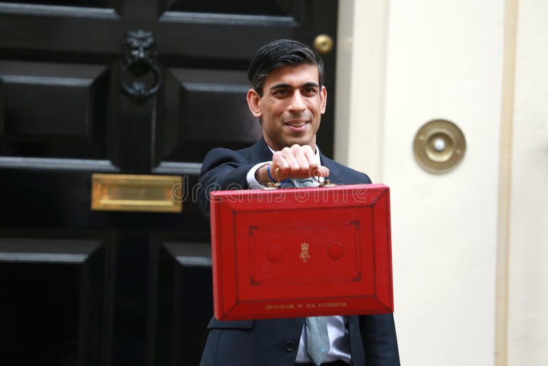 Rishi Sunak outside No. 11 Downing street in London, UK.