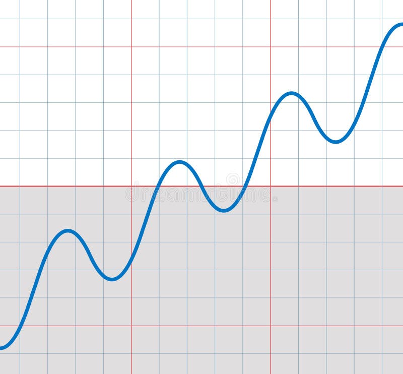 Rising Sine Curve Upward Sine Wave Graph Stock Vector - Illustration of  deceiving, large: 198535261