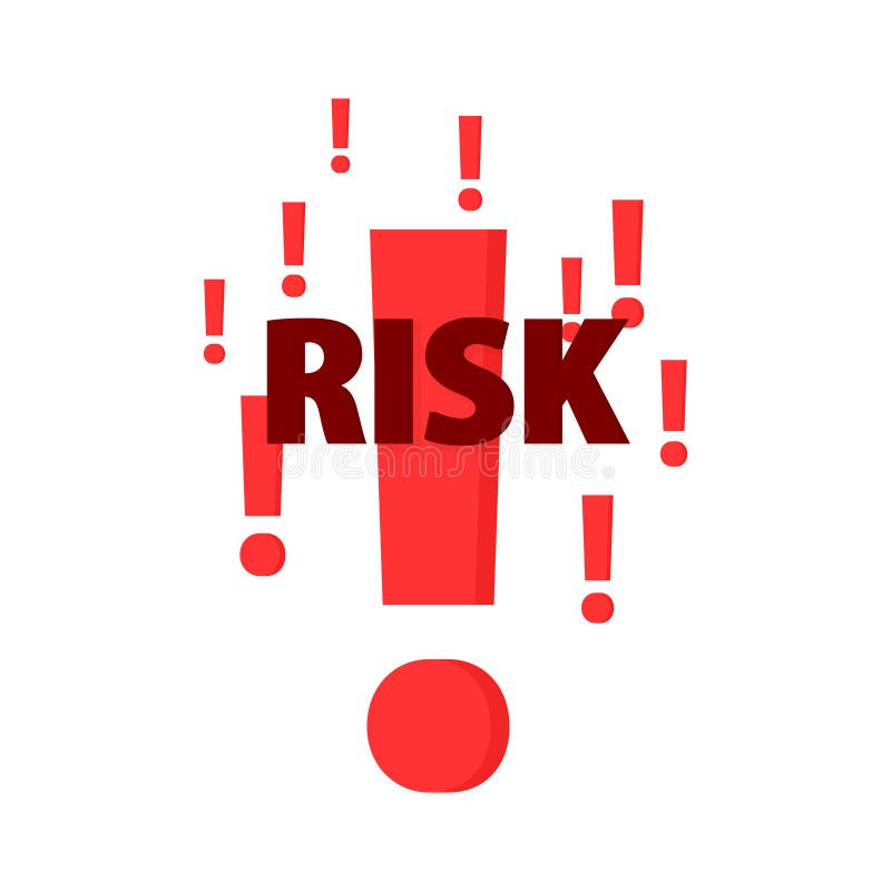 Risk Assessment. High Risk Meter. Vector Illustration. Stock Vector