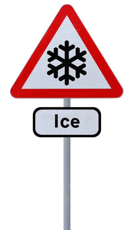 Risk of ice. Дорожный знак красная Снежинка. Риск ту айс. На красный двигаться опасно.