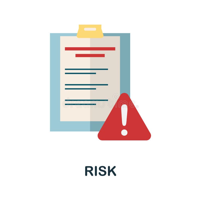 Risk Icon. Simple Element from Core Values Collection. Creative Risk ...