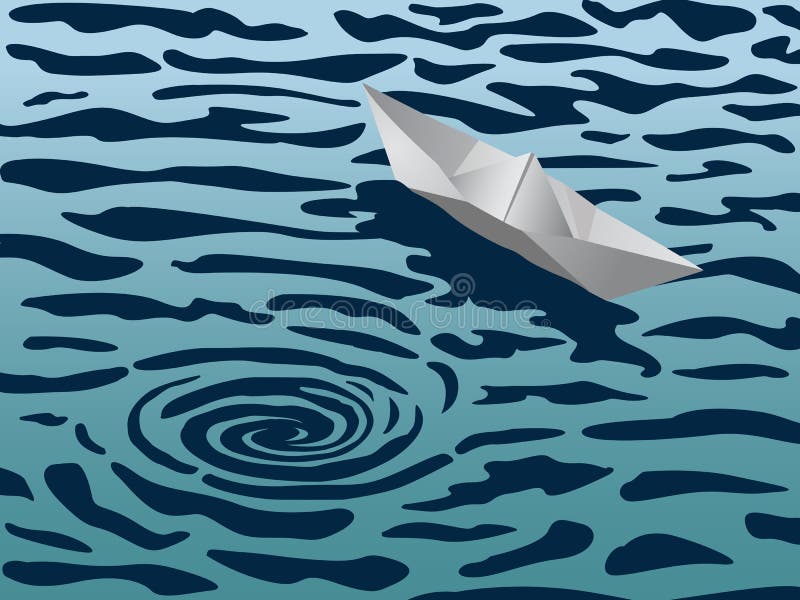 Risk management stock illustration