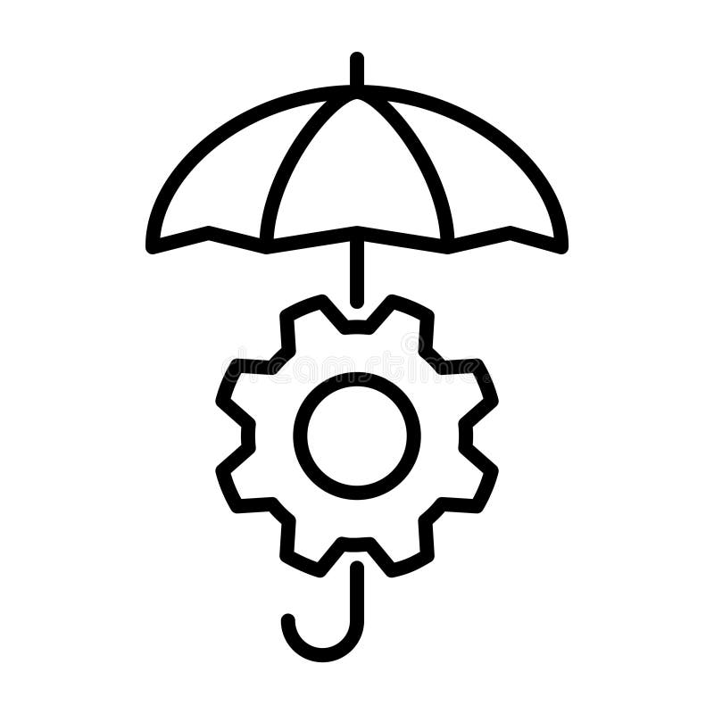 Risk Icon, Vector Illustration Stock Vector - Illustration of graph