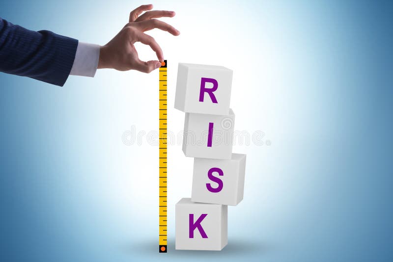 Risk Measurement and Assessment Concept Stock Image - Image of diagram ...