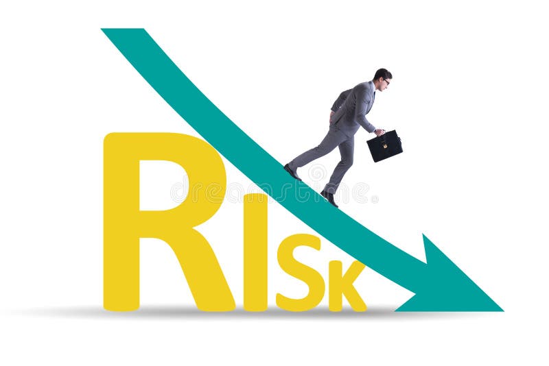 Risk Reduction and Mitigation Concept with Businessman Stock Photo ...