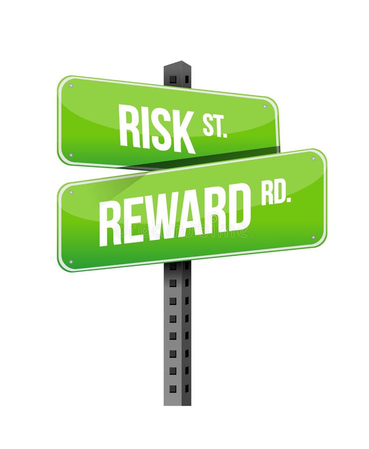 Risk and Reward Balance Illustration Stock Illustration - Illustration
