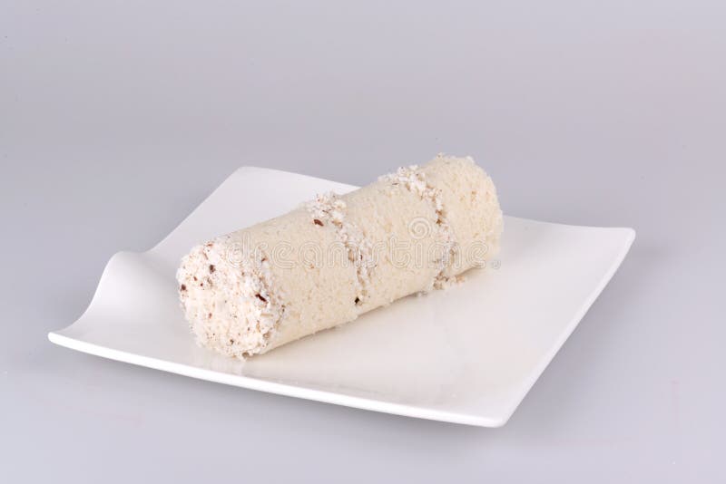 Riso bianco Puttu fotografie stock libere da diritti Riso bianco Puttu fotografie stock libere da diritti