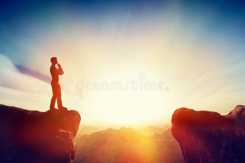 Risolva il problema, pensi alla soluzione, concetto di sfida fotografia stock Risolva il problema, pensi alla soluzione, concetto di sfida fotografia stock