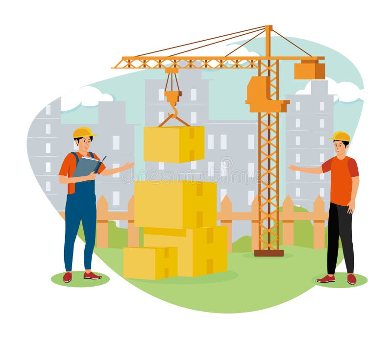 Risolvere i problemi e il lavoro difficile. royalty illustrazione gratis