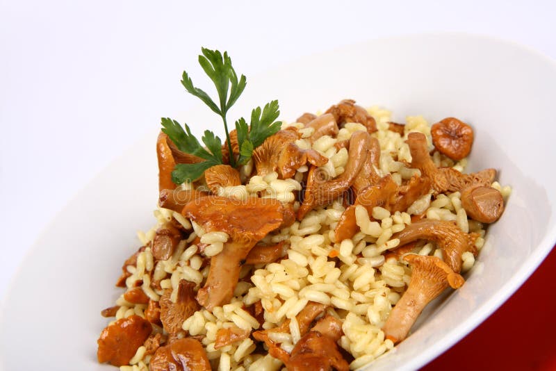 Risotto with mushrooms