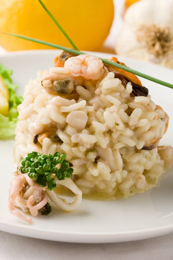 Risotto with Seafood