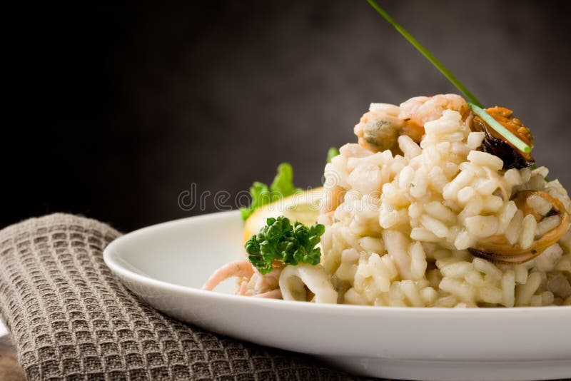 Risotto with Seafood