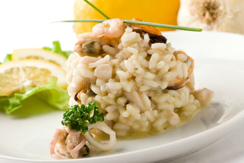 Risotto with Seafood