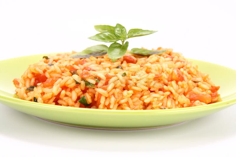 Risotto with tomatoes