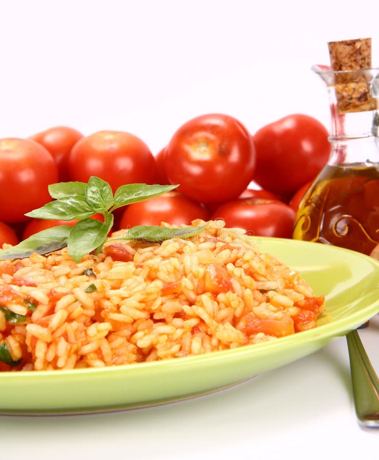 Risotto with tomatoes