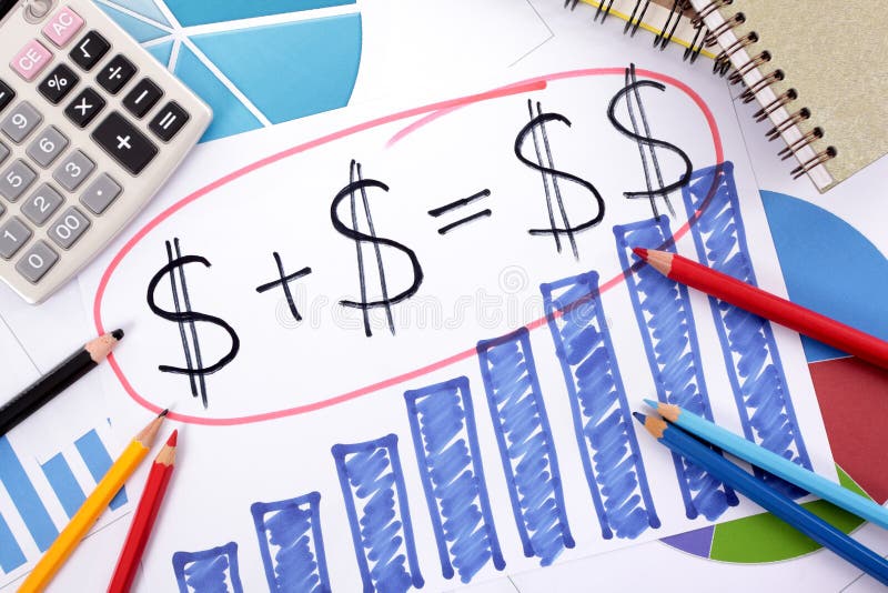 Risparmio o formula semplice di pensionamento fotografia stock Risparmio o formula semplice di pensionamento fotografia stock