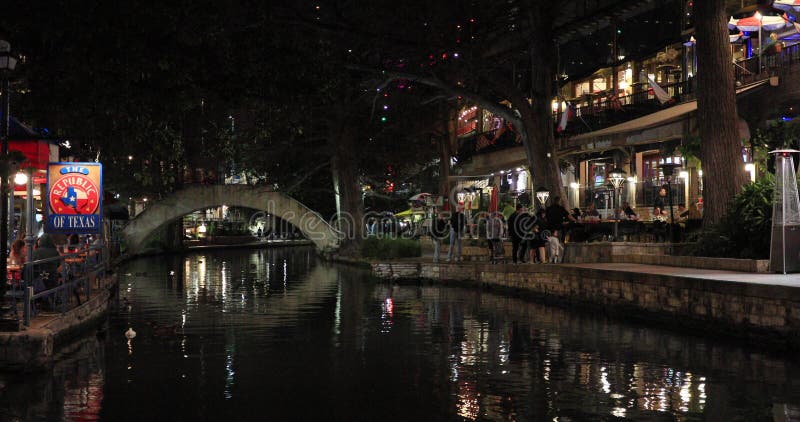 Ristoranti del ponte San antonio riverwalk 4k 1564