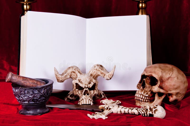 Rito satânico 2 imagem de stock.