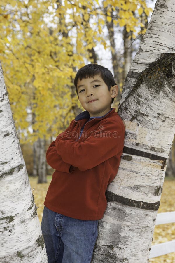 Ritratto in autunno. fotografia stock Ritratto in autunno. fotografia stock