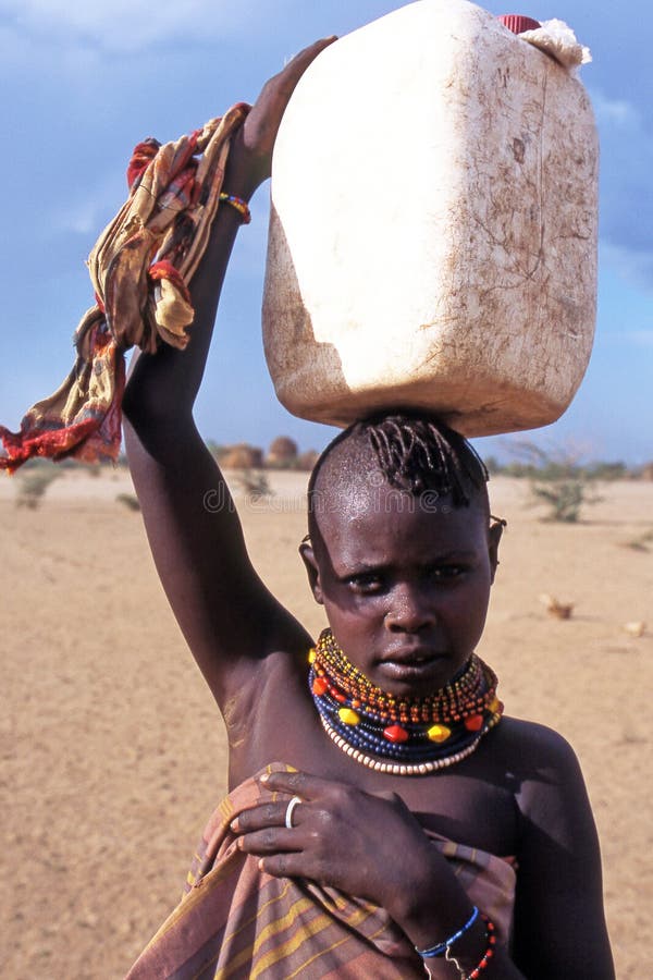Ritratto del bambino di Turkana