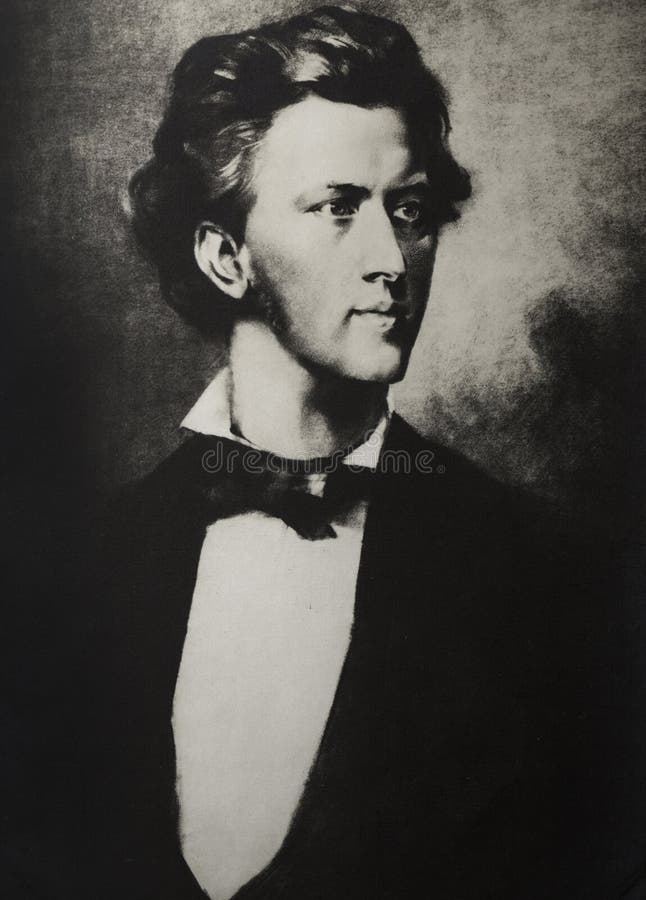Ritratto del compositore Frederic Chopin