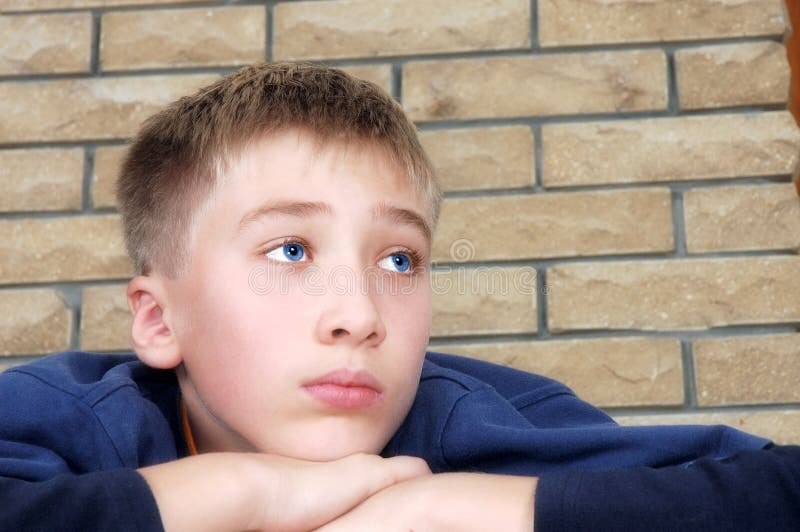 Ritratto del ragazzo felice immagini stock