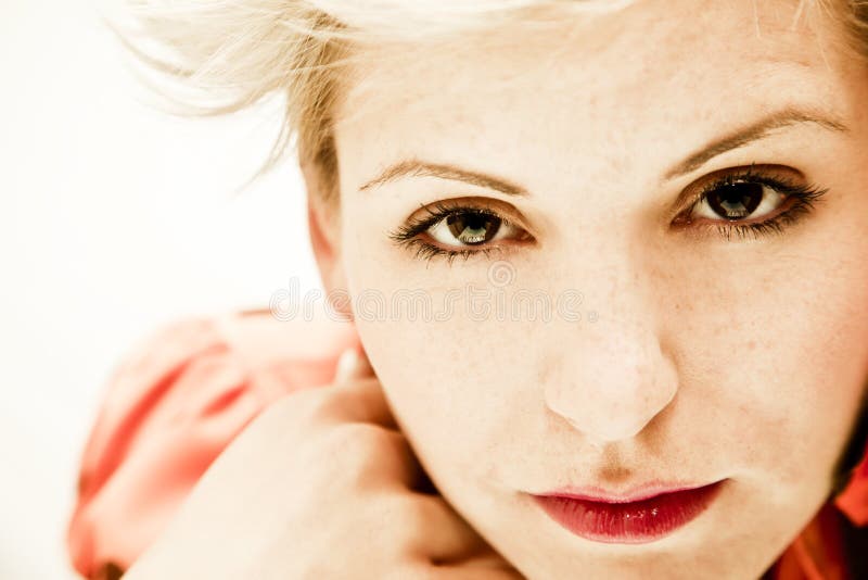 Ritratto di donna immagini stock libere da diritti