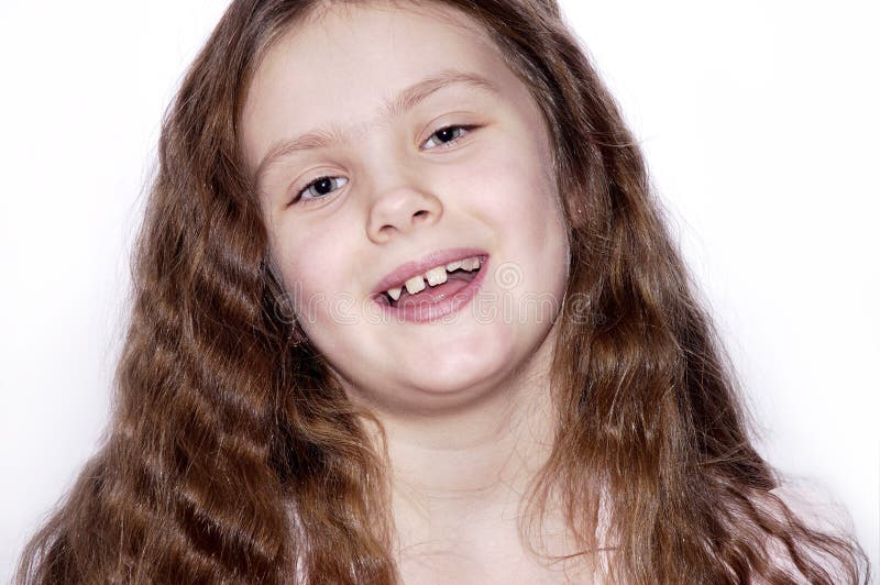 Ritratto della giovane ragazza immagini stock libere da diritti