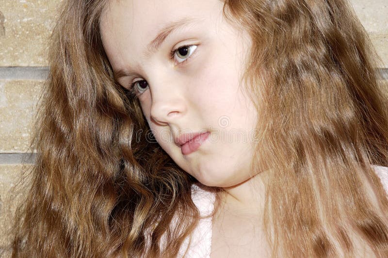 Ritratto della giovane ragazza fotografie stock libere da diritti