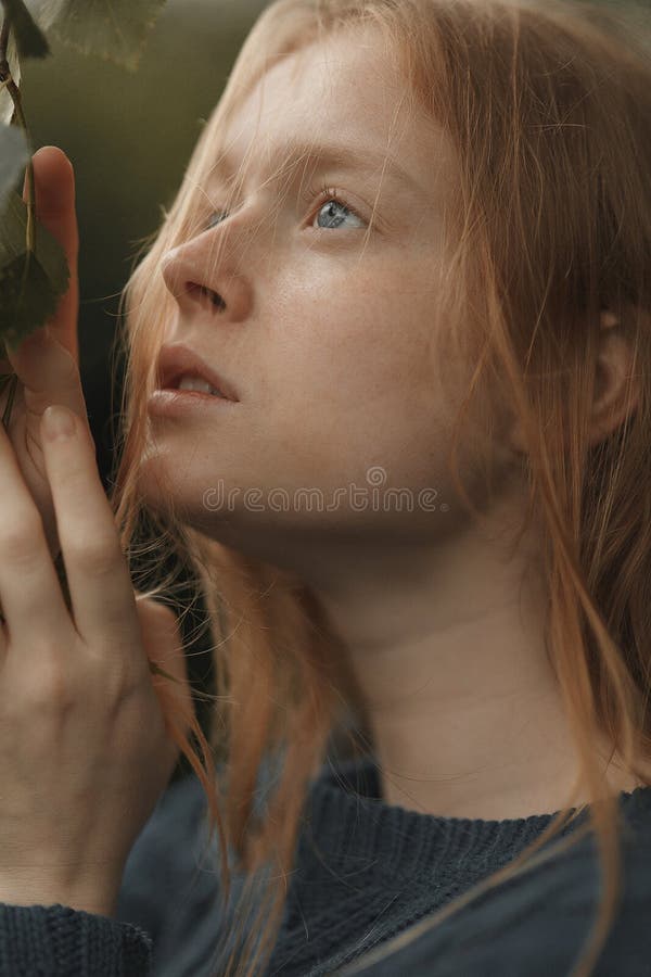 Ritratto della ragazza fotografia stock