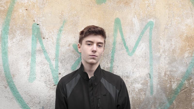 Ritratto di un giovane fotografie stock