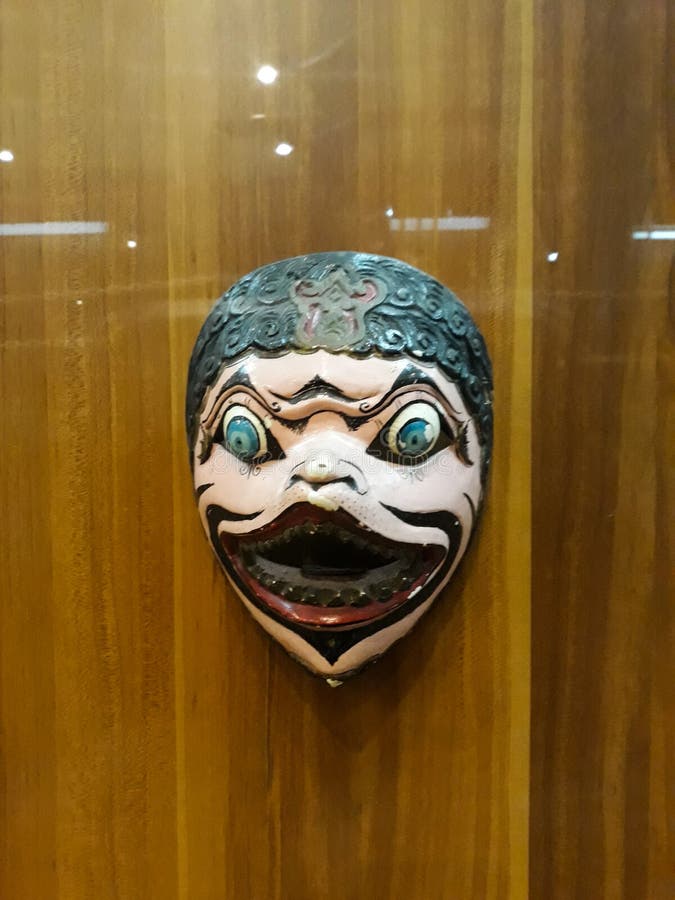 Ritratto vicino sul burattino nel vecchio museo del burattino della città di Jakarta immagini stock libere da diritti Ritratto vicino sul burattino nel vecchio museo del burattino della città di Jakarta immagini stock libere da diritti