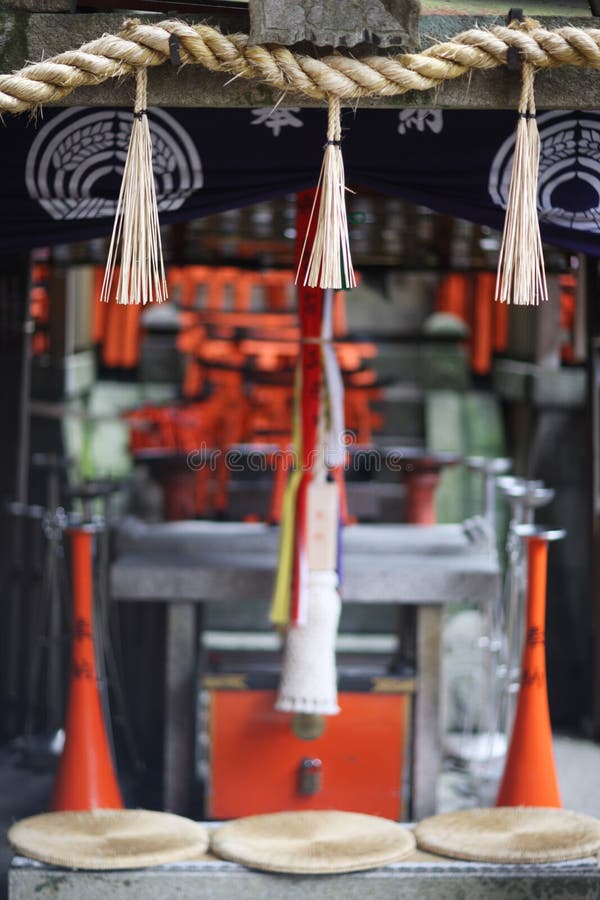 Ritual rope royalty free stock photography