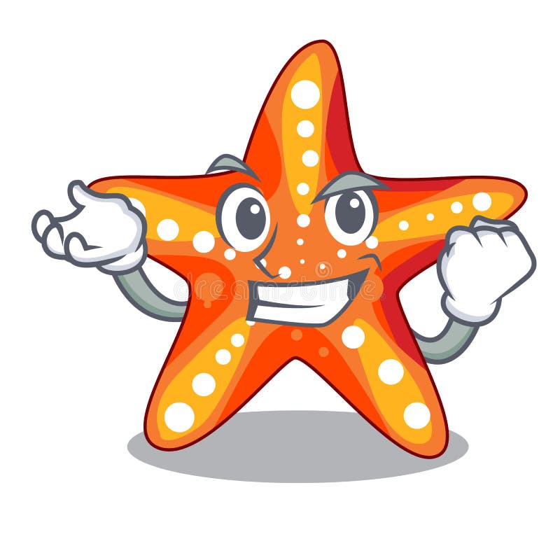 Riuscite stelle marine nella forma del fumetto divertente royalty illustrazione gratis Riuscite stelle marine nella forma del fumetto divertente royalty illustrazione gratis