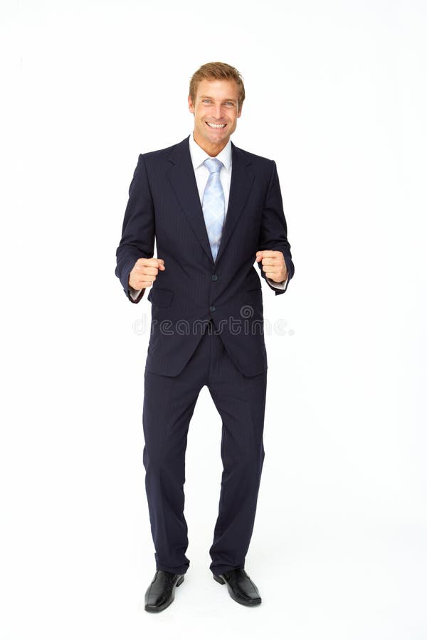 Riuscito uomo d'affari immagine stock Riuscito uomo d'affari immagine stock