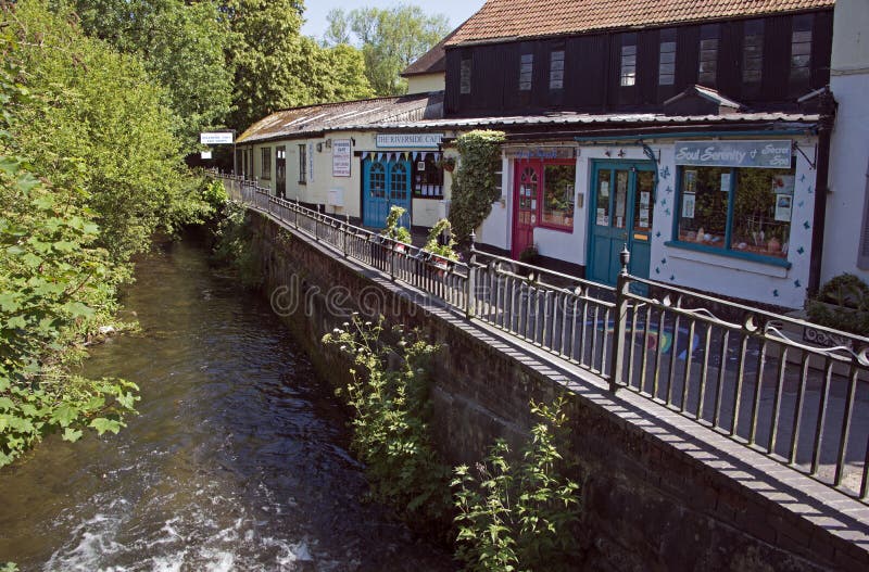 Rive Wimborne photo libre de droits Rive Wimborne photo libre de droits