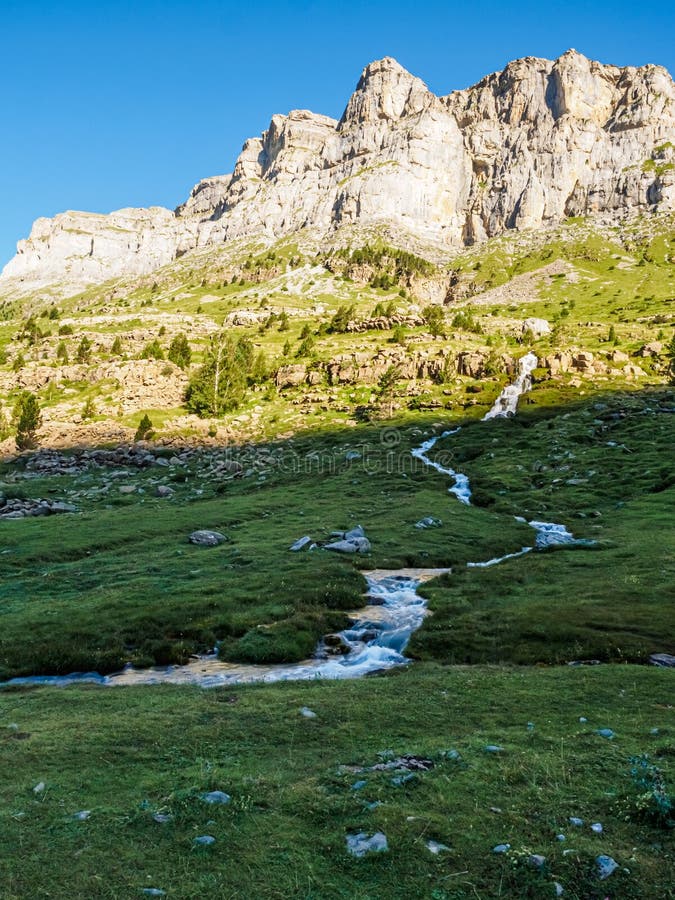 River in the Arazas river valley in the Ordesa y Monte Perdido national park in the Pyrenees stock photo River in the Arazas river valley in the Ordesa y Monte Perdido national park in the Pyrenees stock photo