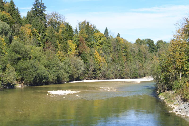 River in autumn