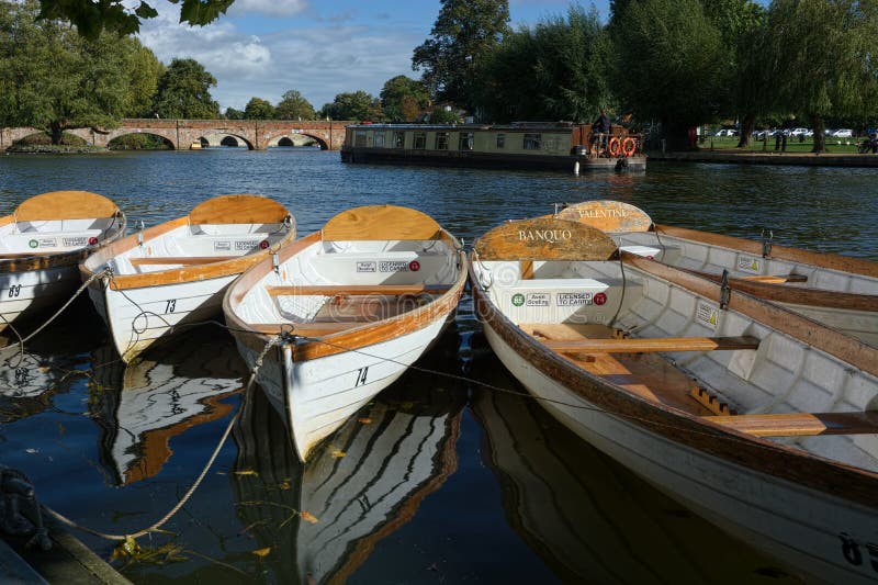 River Avon. Stratford Upon Avon UK royalty free stock images River Avon. Stratford Upon Avon UK royalty free stock images