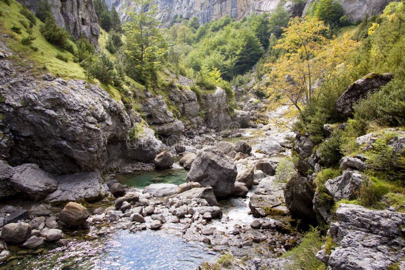 River Bellos in Canyon Anisclo