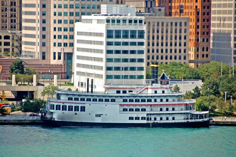 River boat at pier