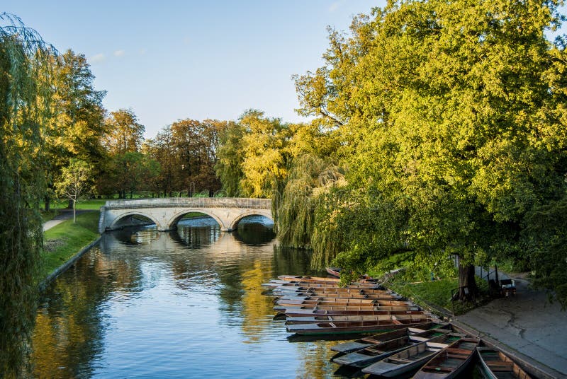 River Cam stock photo