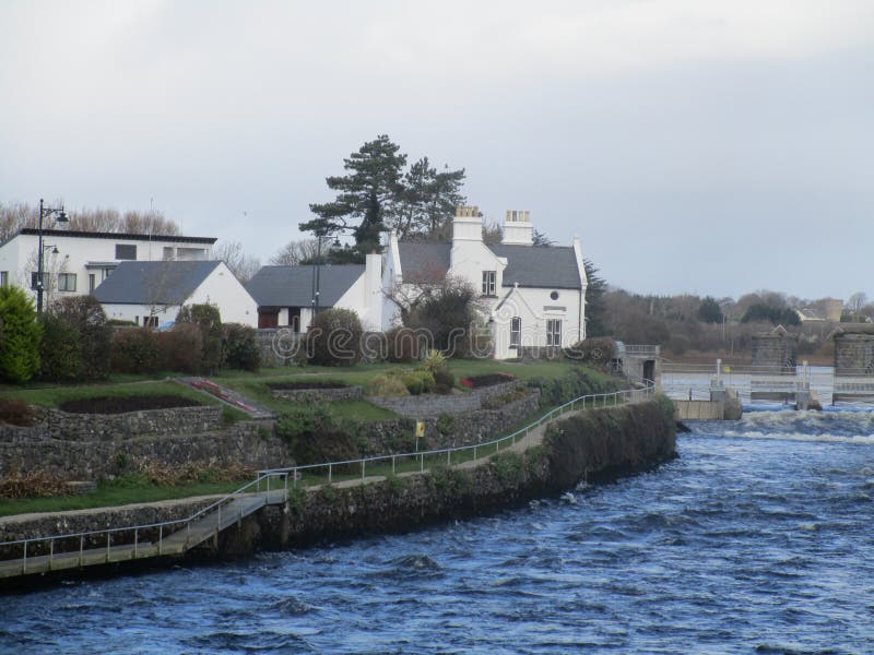 Lake Corrib, County Galway Ireland, Sunny Day With Clean Blue Sky And