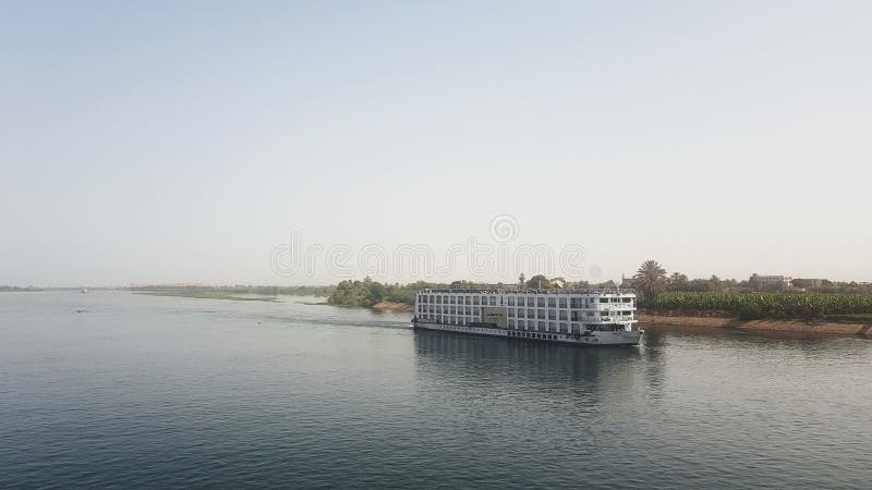 River Cruise Boat on the Nile stock photos River Cruise Boat on the Nile stock photos