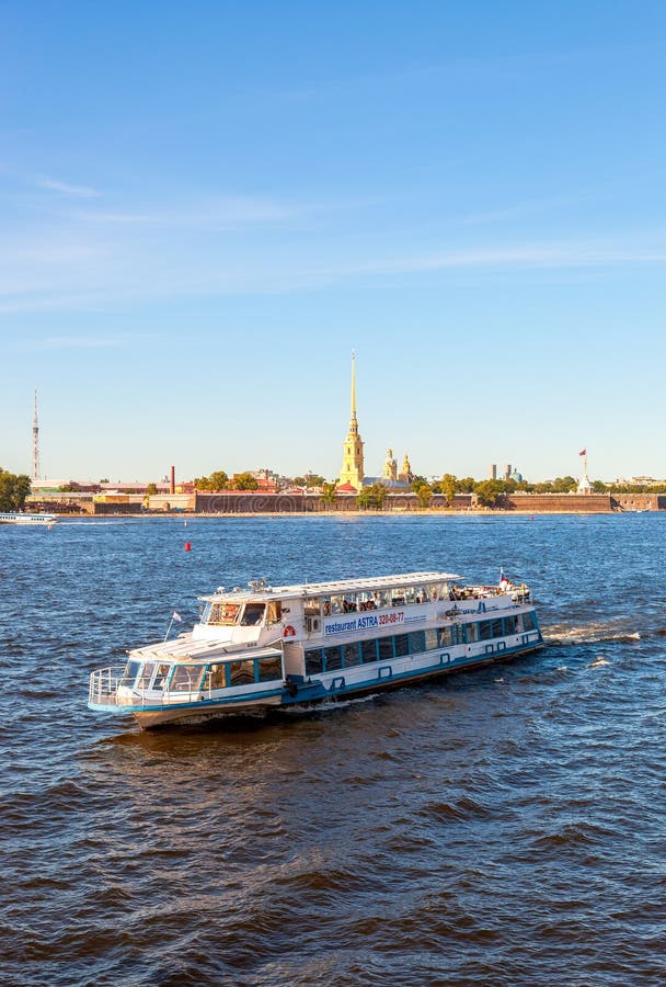 cruise on the neva river